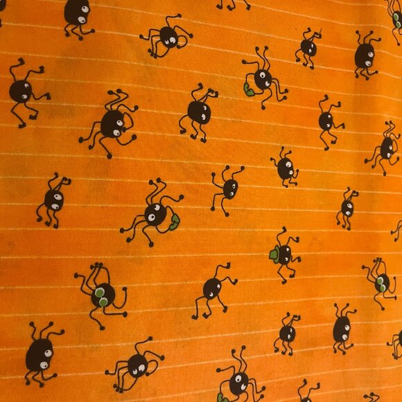 Fun DANCING SPIDES Handmade Cotton Pillowcase fits a Standard/Queen Pillow - Picture 2 of 3